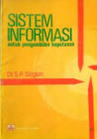 Image of Sistem Informasi Untuk Pengambilan Keputusan